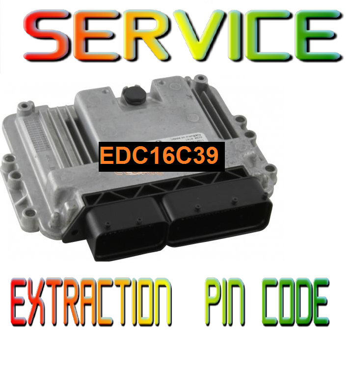 EXTRACTION OF PIN CODE ECU VAUXHALL EDC16C39 - Glasgow Car Parts Store