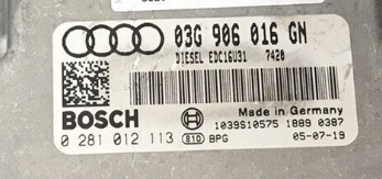 ECU 03G906016GN 0281012113 IMMO OFF FILE. - Glasgow Car Parts Store