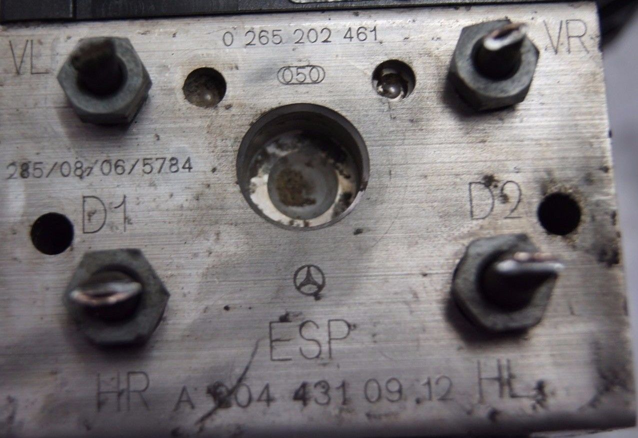 MERCEDES A CLASS ABS PUMP A0044310912 HL    0265202461 - Glasgow Car Parts Store