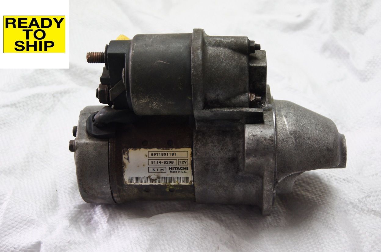 VAUXHALL STARTER MOTOR 8971891181 12V - Glasgow Car Parts Store