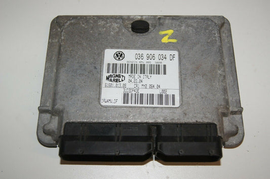 VW SKODA FABIA 1.4 16V ENGINE ECU MODULE 036906034 DF 036906034DF IAW4MV.DF - Glasgow Car Parts Store