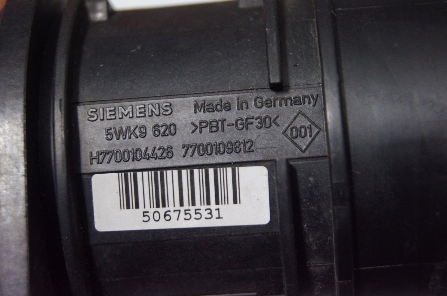 RENAULT MEGANE 1.9DCI AIR FLOW METER AIR MASS SENSOR H7700104426 7700109812