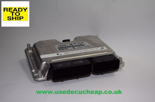 AUDI A6 ECU 1.9 TDI  038906012AB IMMO OFF PLUG & PLAY. - Glasgow Car Parts Store