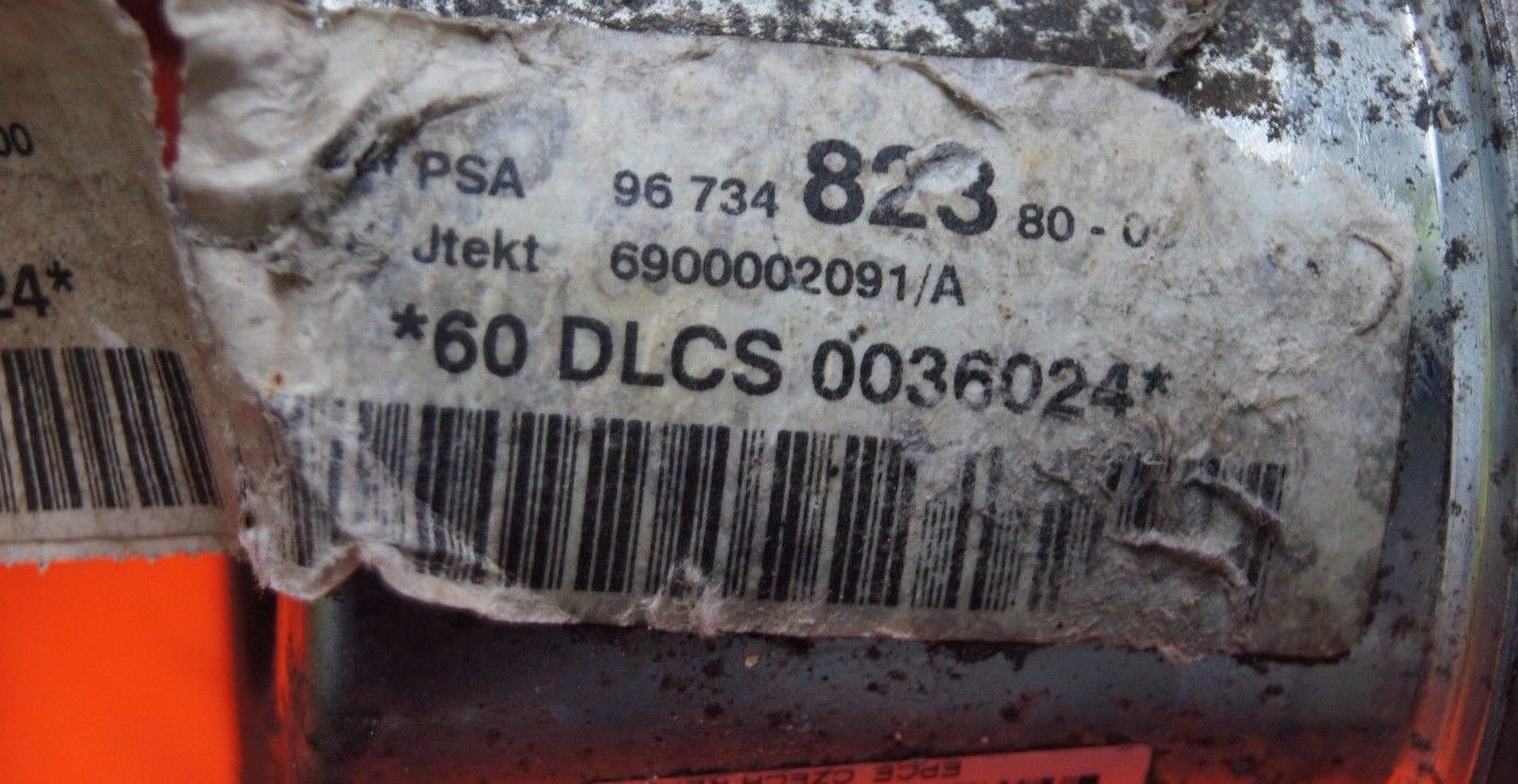 CITROEN C3 PICASSO  ELECTRIC POWER STEERING 9673482380-00 - Glasgow Car Parts Store