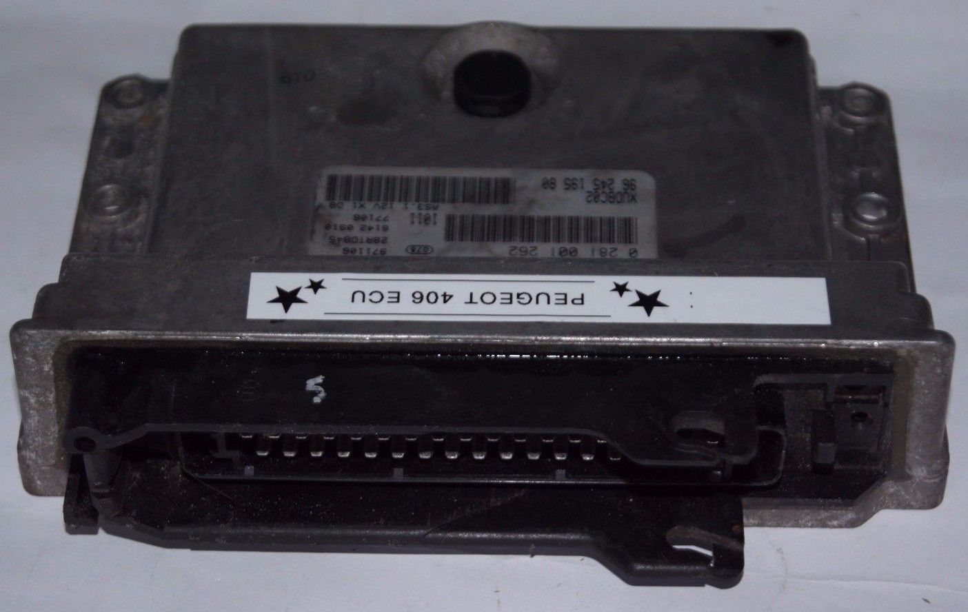 Peugeot 406 1.9 td ECU 9624519580 BOSCH 0281001262. - Glasgow Car Parts Store