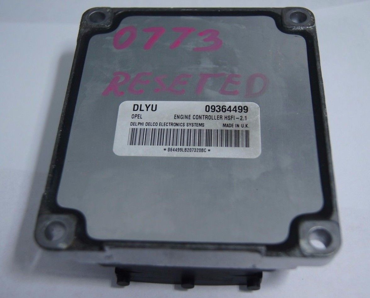 09364499 DLYU ECU  Vauxhall Opel  .READY FOR PROGRAMING - Glasgow Car Parts Store