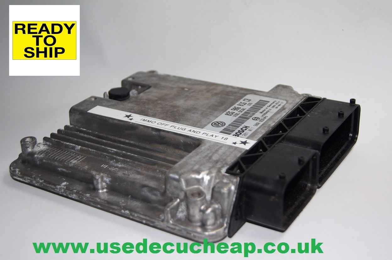 VW GOLF MK5 1.9 TDI  ECU PLUG & PLAY. IMMO OFF . 03G906016 CB 0281011900 - Glasgow Car Parts Store