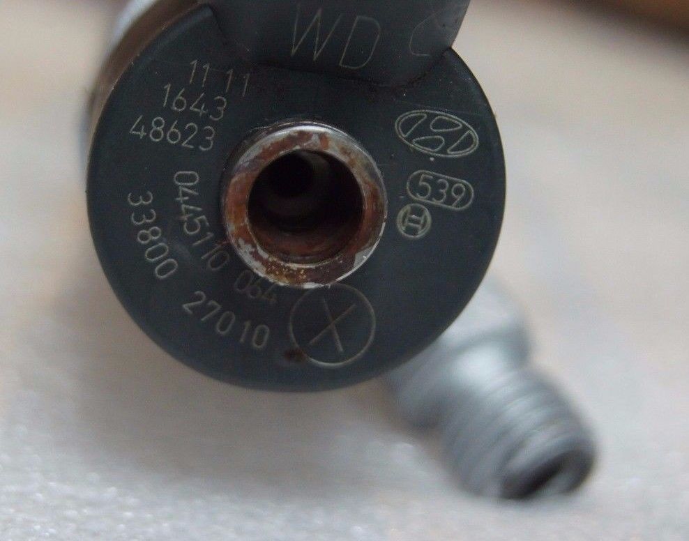 HYUNDAI  CRDi  FUEL INJECTOR  3380027010 TESTED - Glasgow Car Parts Store