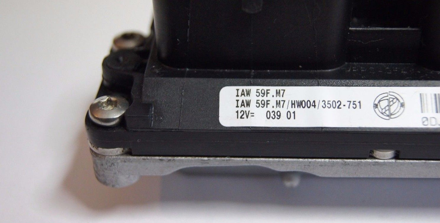 IAW 59F.M7 / HW004/3502-751 FIAT SEICENTO ECU . PLUG & PLAY. - Glasgow Car Parts Store