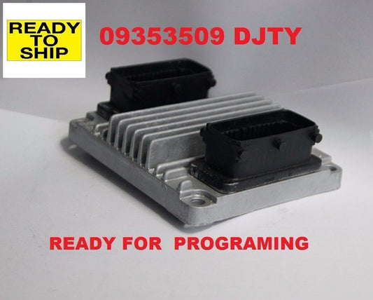 VAUXHALL OPEL  98-04 1.6L  ECU  09353509 DJTY. READY FOR  PROGRAMING - Glasgow Car Parts Store