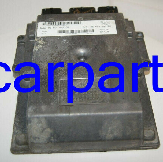 SW9666484380 HW9666360280 ECU Engine ECU Ducato Jumper Boxer 2.2 Plug & play - Glasgow Car Parts Store