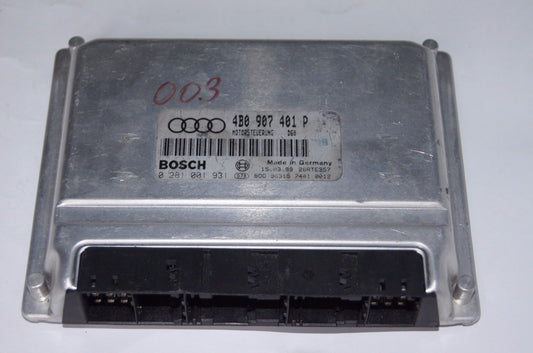 AUDI A6 ,C5 2.5 TDI ECU COMPUTER 4B0907401P BOSCH  0281001931 - Glasgow Car Parts Store