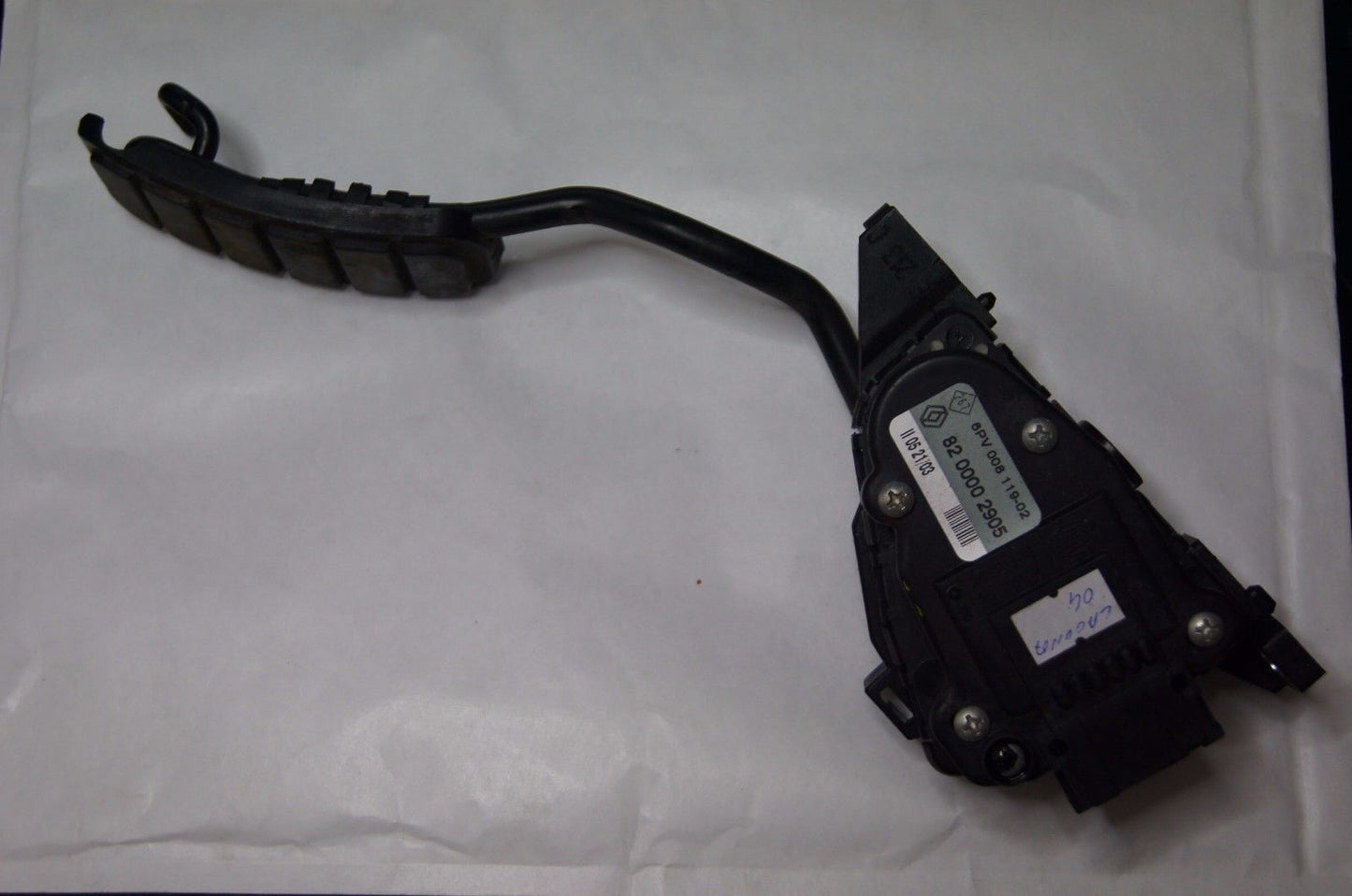 1.8 16V  PETROL RENAULT LAGUNA 01-05 FLY BY WIRE ACCELERATOR PEDAL - Glasgow Car Parts Store