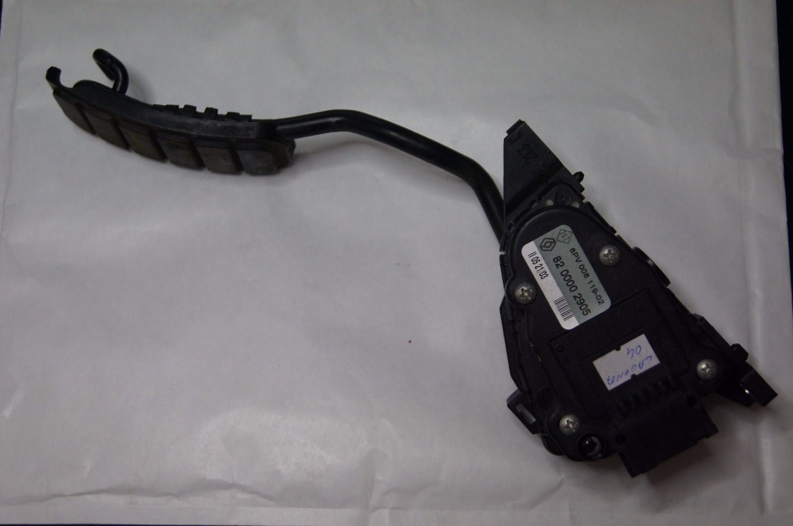 1.8 16V  PETROL RENAULT LAGUNA 01-05 FLY BY WIRE ACCELERATOR PEDAL - Glasgow Car Parts Store