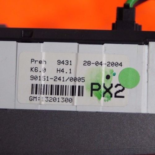 Vauxhall Zafira B  2006 heater control air con unit panel - Glasgow Car Parts Store