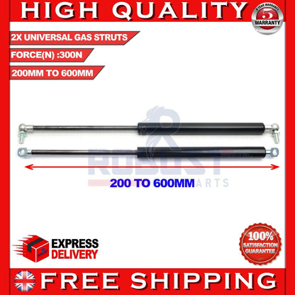 2X UNIVERSAL GAS STRUTS SPRINGS 300/350/400/45