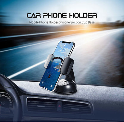 360 in Car Mobile Phone Holder Dashboard Suction Home Universal Mount Windscreen