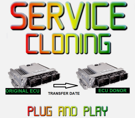 SERVICE CLONING VAUXHALL ECU 55574814 0281019111  PLUG AND PLAY