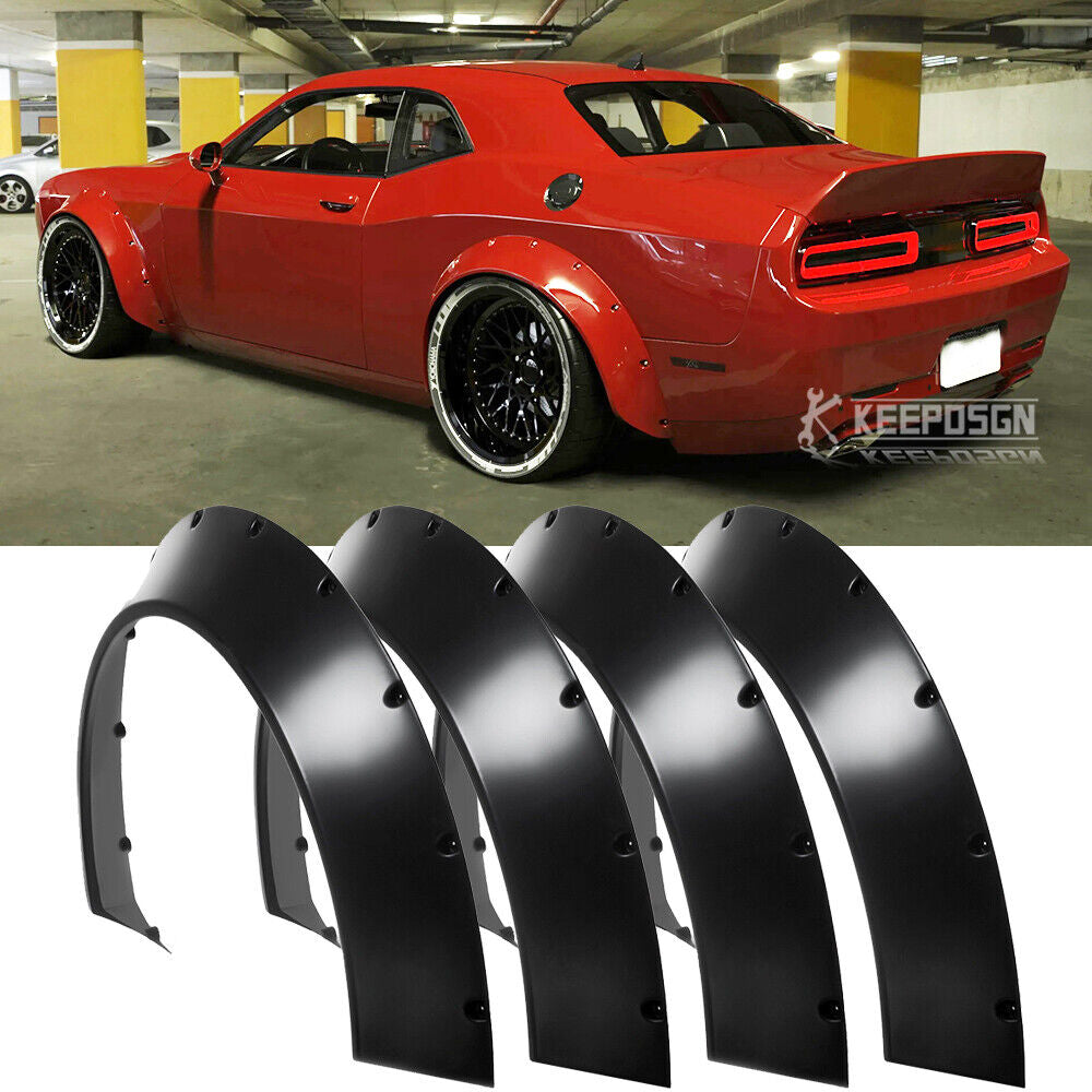 For 3 Series E36 E46 E90 E92 4PCS Fender Flares Extra Wide Body Kit Wheel Arches