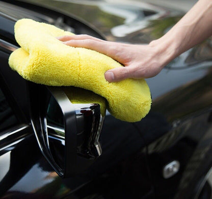 4X Large Super PLUSH Microfibre Towels 61X29Cm Car Cleaning Detailing Cloths