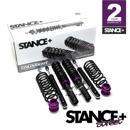 Stance+ Street Coilovers Suspension Kit VW Golf Mk4 (1J) 2WD All Engines Inc Gti