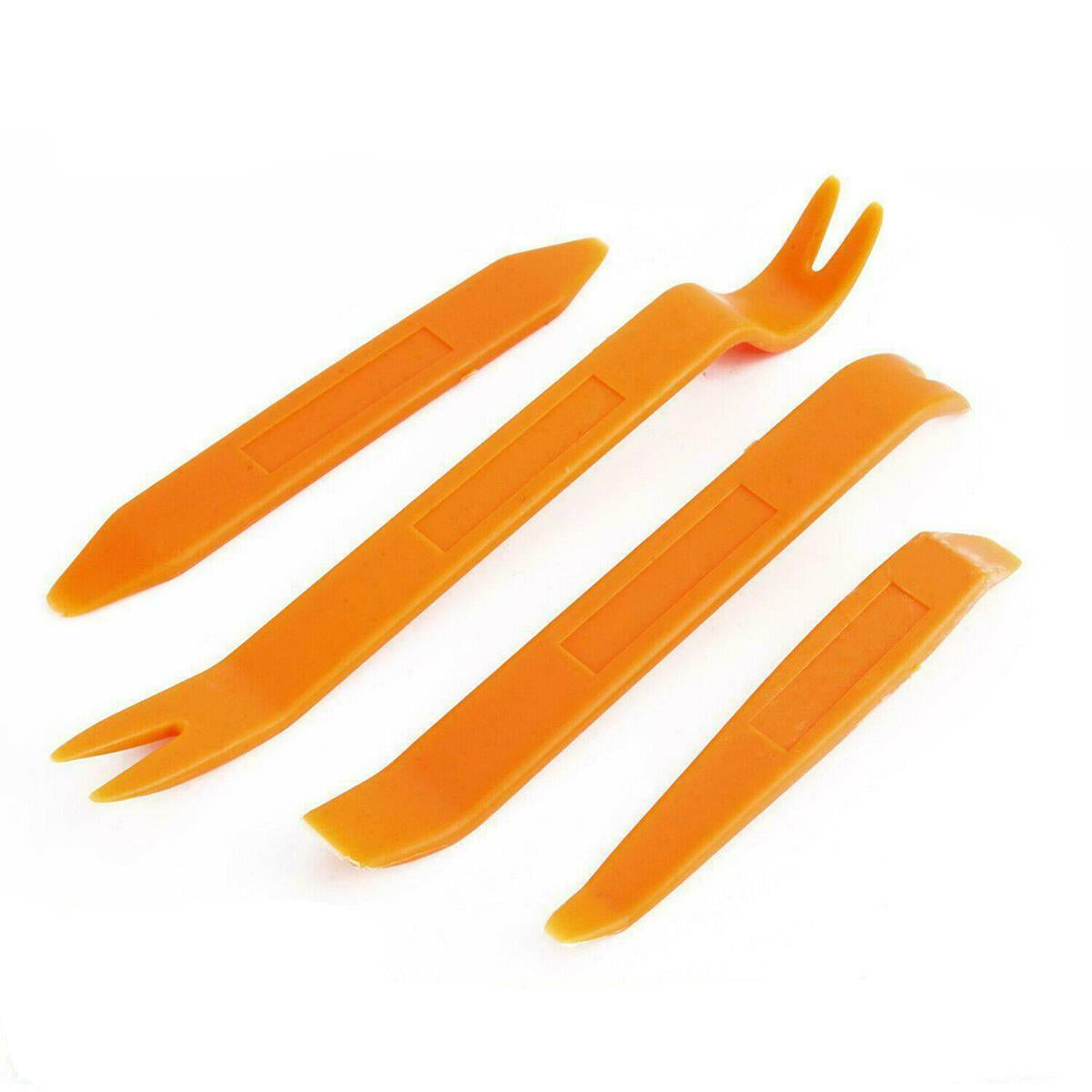 4PCS PRY TOOL KIT CAR RADIO DOOR BODY CLIP PANEL TRIM DASH AUDIO PLASTIC REMOVAL