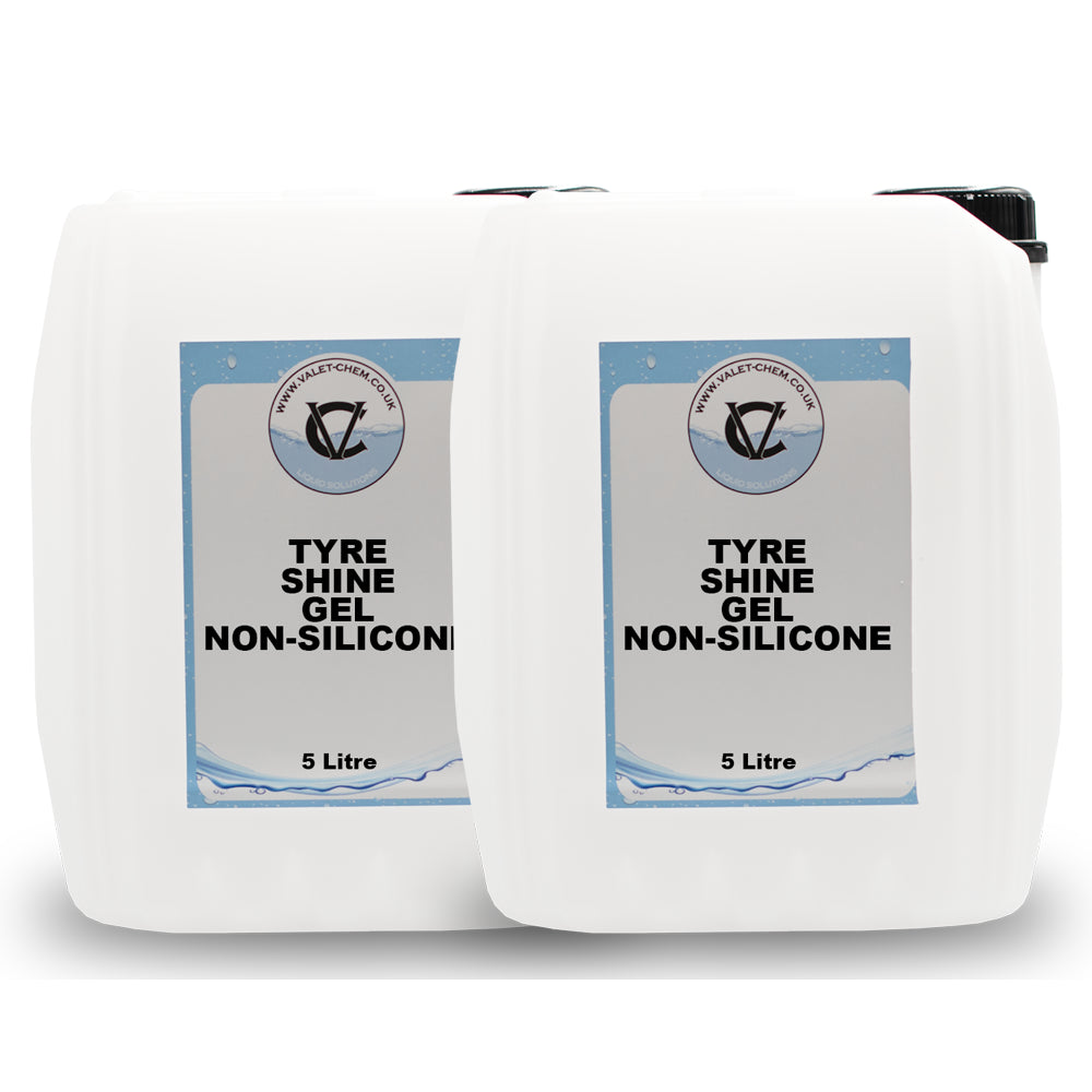 Tyre Shine Gel Non Silicone Wet Look Gloss Shine & Protects from Ageing - 5LX2