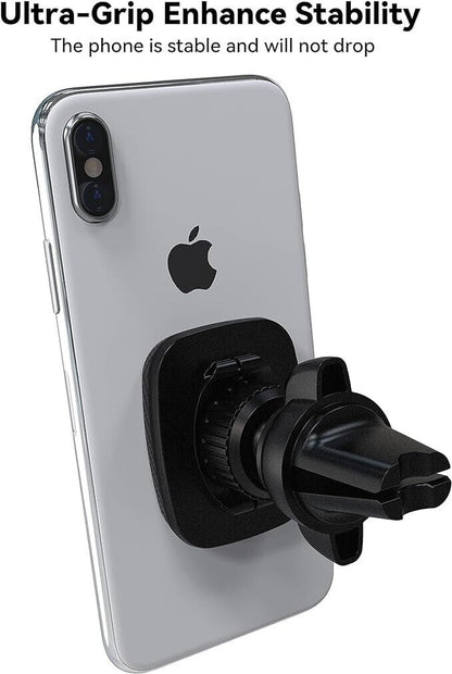 Rotation Car Phone Holder Magnetic, Built-In Magnets Power for Iphone,Samsung