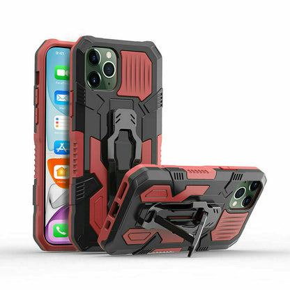 Shockproof Hybrid Armor Heavy Duty Clip Case for Iphone 11 12Pro Max 7 8+ XR X