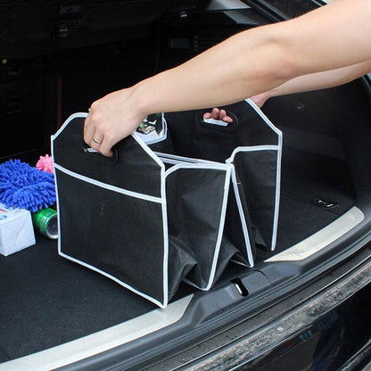 Car Boot Organiser, Shopping Tidy Heavy Duty Collapsible Foldable Storage Bag