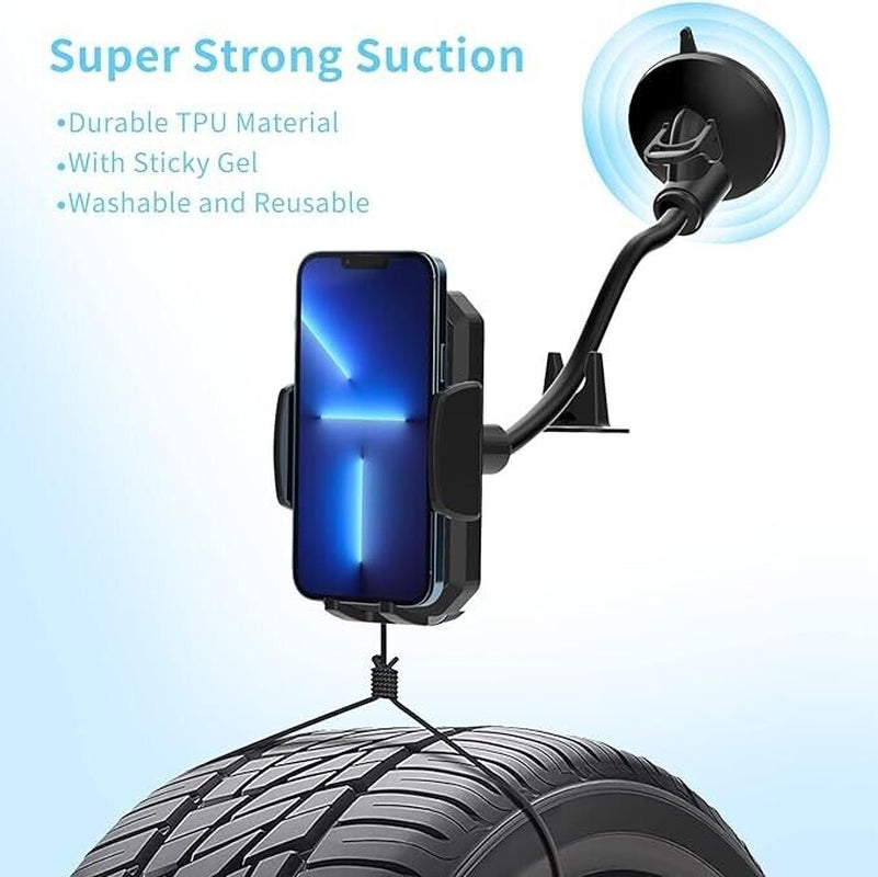 360° Rotatable Car Phone Holder for Windshield 360° Rotatable Suction Universal