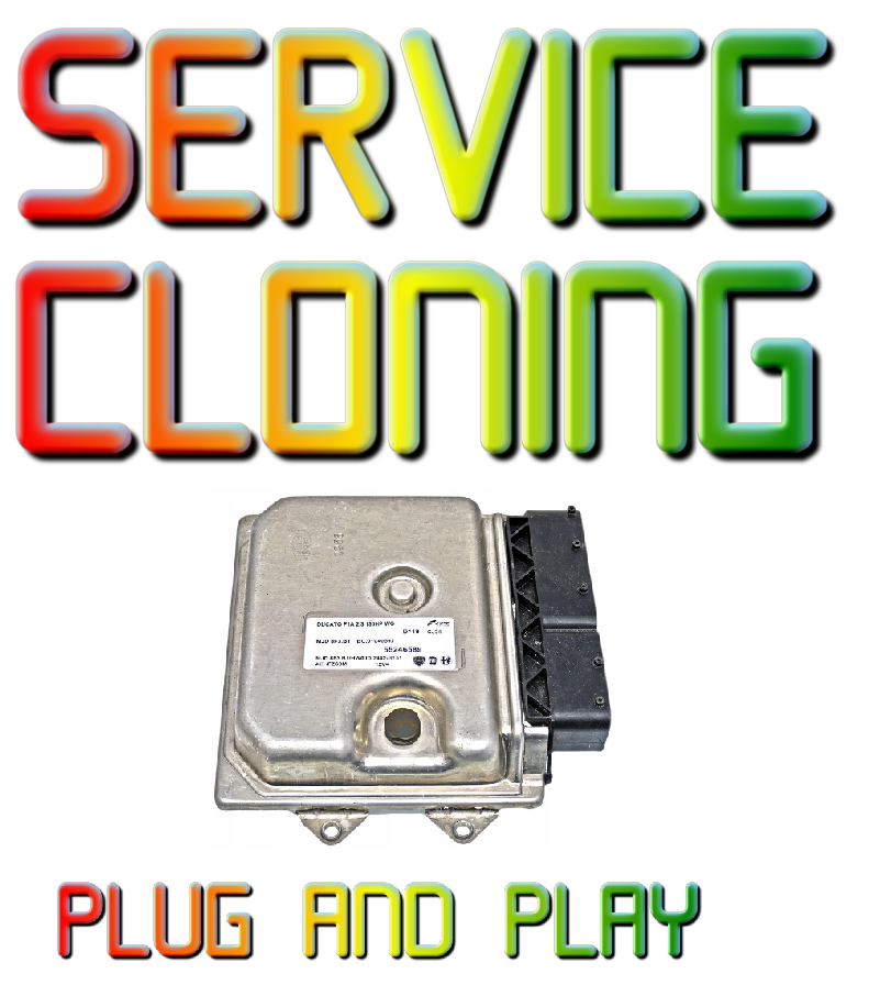 SERVICE CLONING ECU FIAT 55246936   PLUG AND PLAY