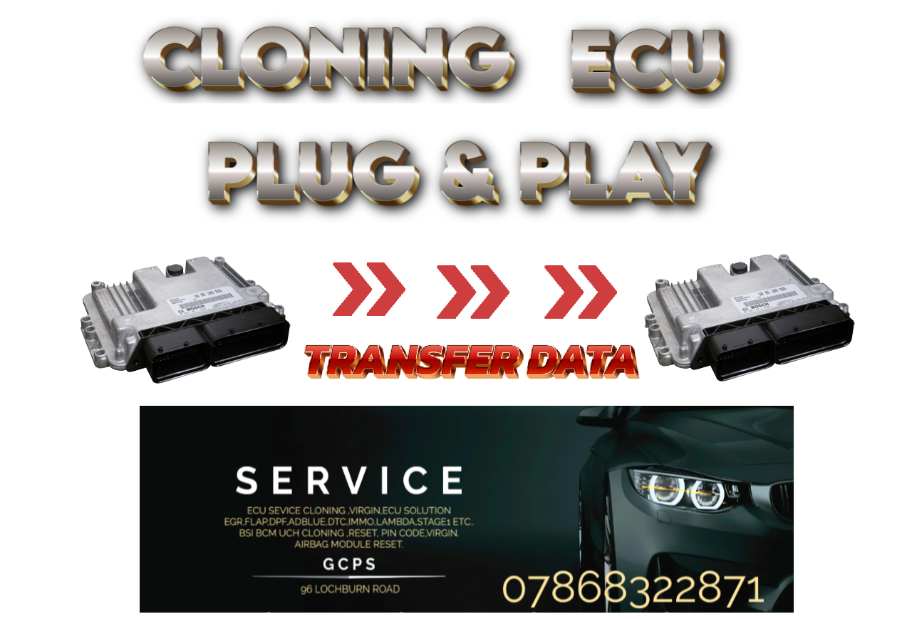 VAUXHALL- GM ECU E87 SERVICE  55579719 55579719 AAX6 PLUG & PLAY (CLONING)