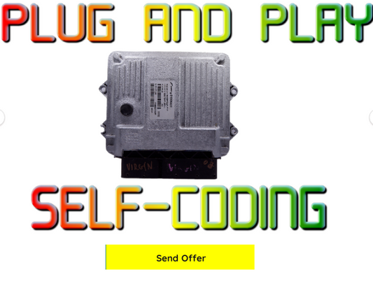 ECU FIAT GRANDE PUNTO 51806498 MJD 6F3.P7 HW03P PLUG AND PLAY SELF-CODING.