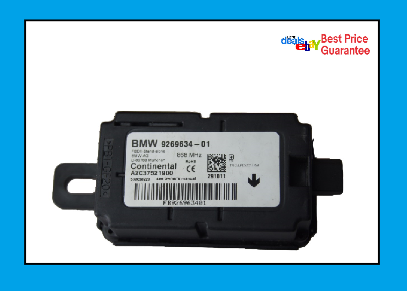 Bmw 1 3 Series F20 F21 F30 Alarm Sensor Module Receiver  9269634 a2c37521900