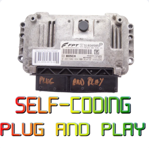 ECU ENGINE ALFA ROMEO MITO 51830585P 0261S04664 PLUG & PLAY.