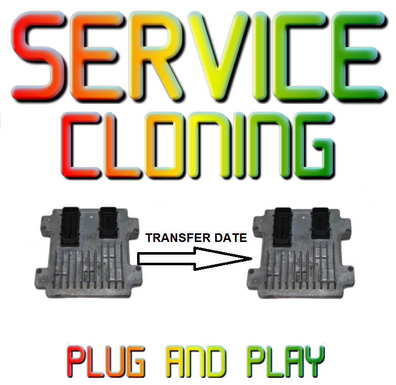 SERVICE CLONING ECU E83 VAUXHALL 55590544 ACDelco 12636386