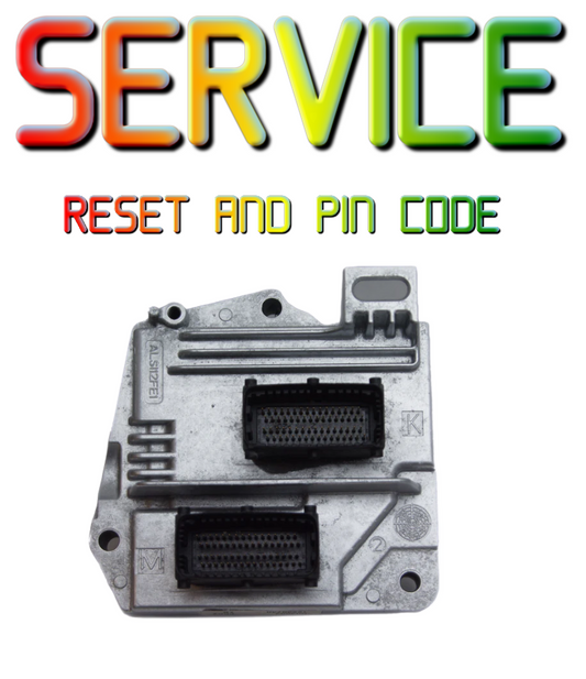 SERVICE RESET  AND READ PIN CODE ECU MT35E Astra H, Zafira B   28023587