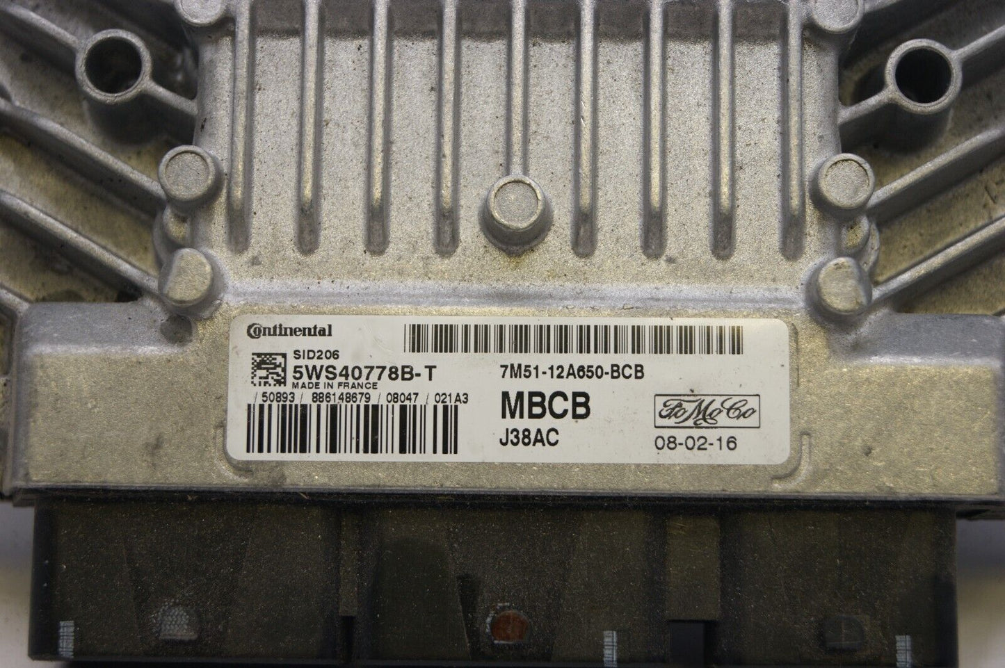 FORD FOCUS 1.8 TDCi MK2 ENGINE ECU 7M51-12A650-BCB MBCB