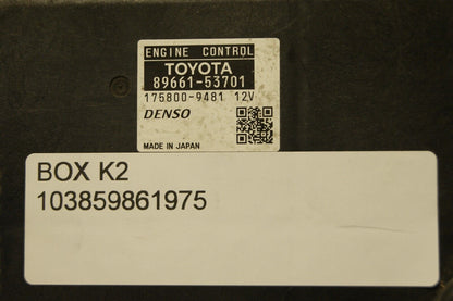 LEXUS IS220D 2.2 DIESEL ECU 89661-53701