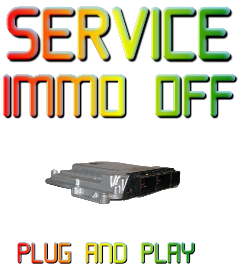 SERVICE IMMO OFF ECU AUDI  4E1910409D  0281014617   PLUG AND PLAY