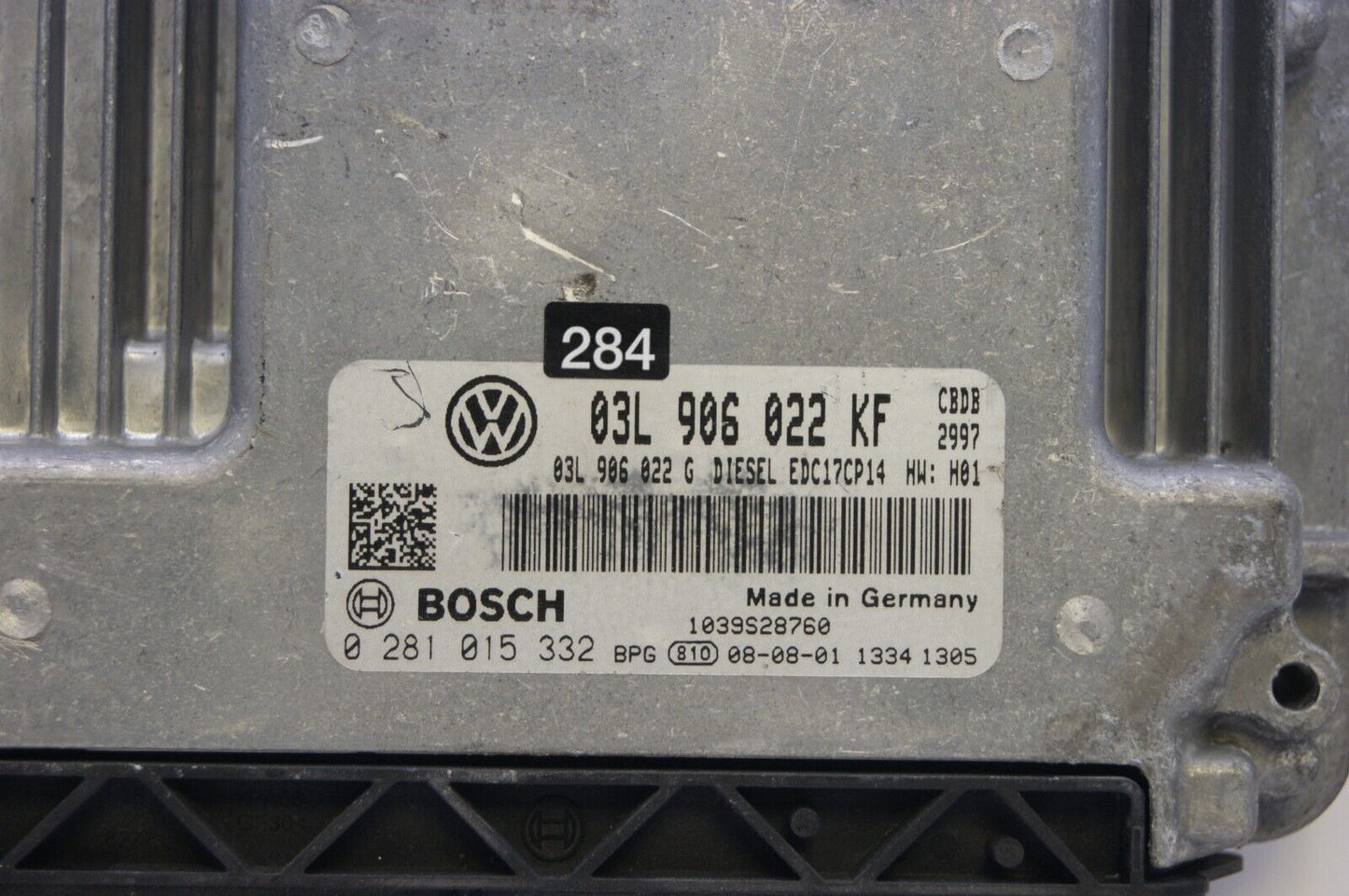 VW AUDI ECU 0281015332 03L906022KF ECU  PLUG AND PLAY(CLONING).