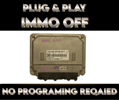 03D906023Q   ECU Audi VW Skoda Seat   IMMO OFF PLUG & PLAY. CONTINENTAL ECU
