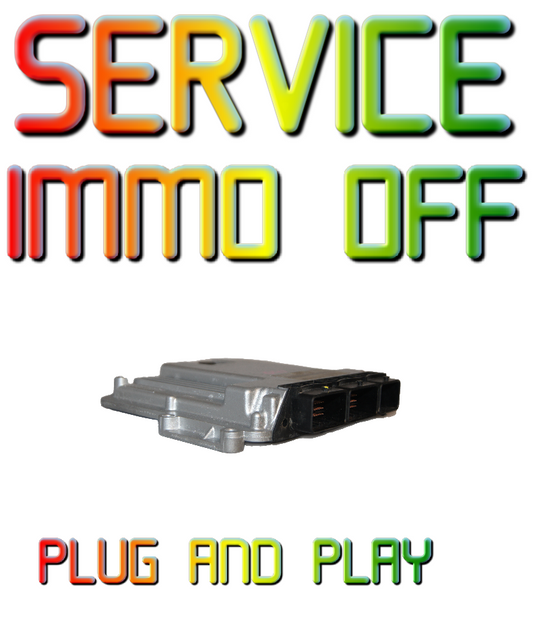 SERVICE IMMO OFF ECU AUDI   4F0907401A  0281011980 PLUG AND PLAY