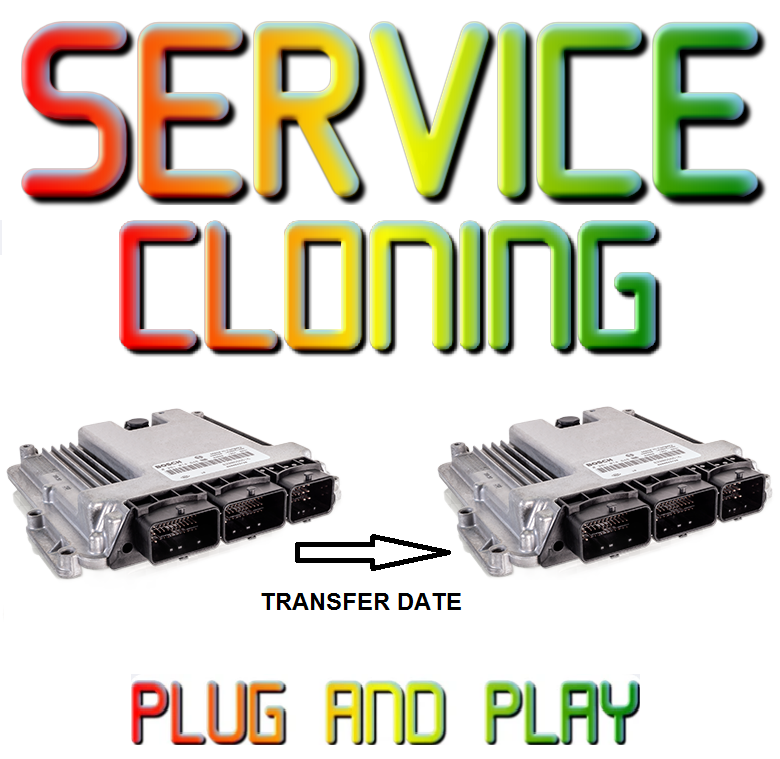 SERVICE CLONING ECU  RENAULT ESPACE 8200520036  0281012996