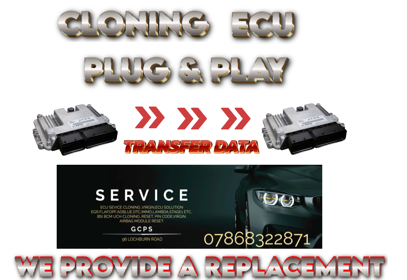 VAUXHALL ECU 55573330 0281015149  PLUG AND PLAY(CLONING).