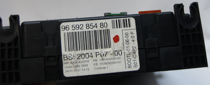 PEUGEOT CITROEN BSI ECU 9659285480 . BSI+PIN CODE.