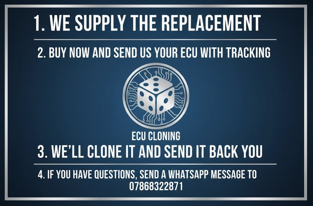 ECU AUDI VW 03G906018AQ  (CLONING BY POST) PLUG AND PLAY