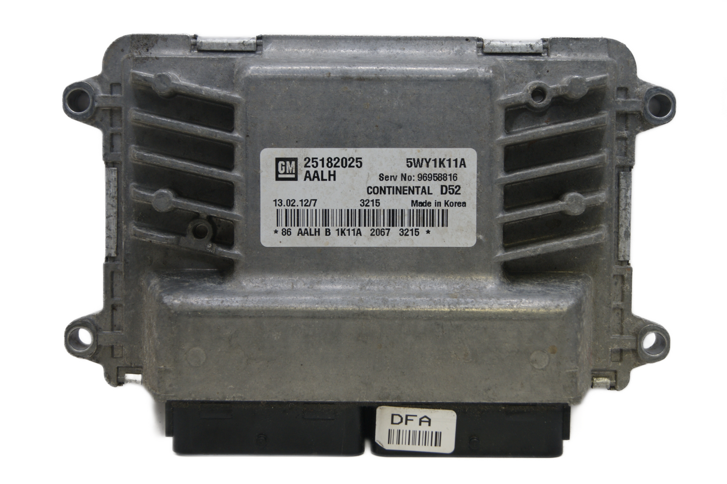 ECU  D52 25182025 CHEVROLET SPARK 1.0 PLUG AND PLAY(CLONING)