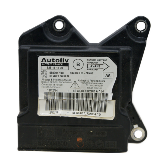 PEUGEOT PARTNER BERLINGO AIR BAG CONTROL MODULE 9803917380.